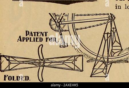 La revue du commerce de la roue et du vélo . .. IMPORTANT... Plié. Commerce, $2.50 par doz. Nos revendications: Plus léger, PLUS FORT, MOINS CHER ANDMOST COMMODE. Nous vous prions d'annoncer que nous sommes aujourd'hui makingour PORTABLES DANS un lot de 50 000, et cela a diminué la fabrication de costin afin que thatwe puisse citer très bas chiffres à tous. À l'heure actuelle, les prix seront vendus à toover cinquante pour cent, du public de la circonscription. Espèces avec commande. Les revendeurs Live peuvent commander à la fois. LE FABRICANT LEFEBRE. Co., 69 Beekman St., New York. Banque D'Images