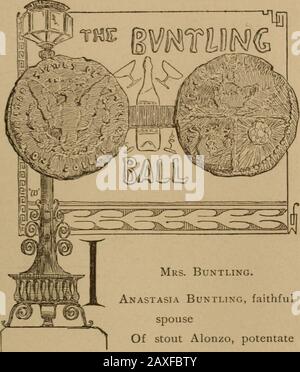 Le ballon de Bunling, un jeu Græco-américain; . MCE BVWF0N6. Anastasia Bunling, fidélité alonzo, potentatin Pork, Westward retour avec seigneur et affectueux enfantAcross Atlantics beaucoup-soning profond, En sécurité Entre les côtes de Cunarders de la strophe, onde-furamer, tourterelle, énorme en vrac. 6 . ,LA BOULE .BUNTLIN.G. Nous avons longtemps passé notre séjour dans les terres européennes, Et nous avons souvent rencontré les merveilles que nous avons rencontrées, Whoref dans un texte ample, avec des compétences patient, A Déjà dit la sage Baedeker Hath : les galeries d'art, les cathédrales humides, les mauvais hôtels, Les innombrables ruines, les montagnes vastes, Les couriers Malhonnêtes et les fulas vivaciques. Banque D'Images