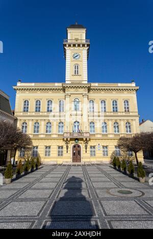 Hôtel de ville de Komarno en Slovaquie. Banque D'Images