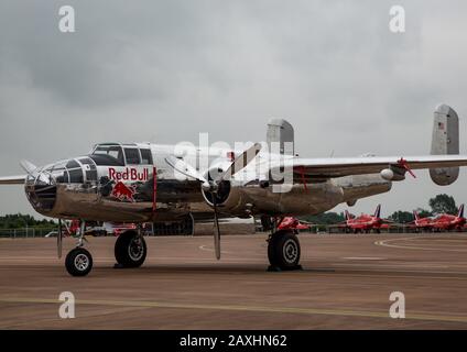 Red Bull Amérique du Nord B-25 J « Pitchell » Banque D'Images