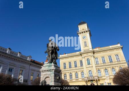 Hôtel de ville de Komarno en Slovaquie. Banque D'Images