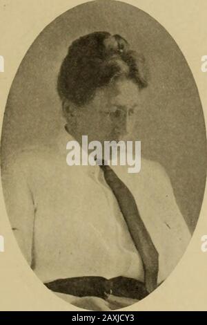 Scalpel : l'annuaire de 1911 du Women's Medical College de Pennsylvanie . Ella M. Russell, M.D.instructeur en chirurgie et chirurgie clinique. Banque D'Images