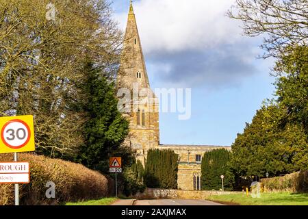 Église St Etheldreda, Guilsborough, Northamptonshire, Angleterre, Royaume-Uni. Banque D'Images