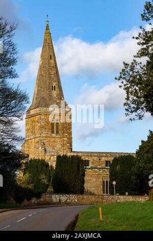 Église St Etheldreda, Guilsborough, Northamptonshire, Angleterre, Royaume-Uni. Banque D'Images