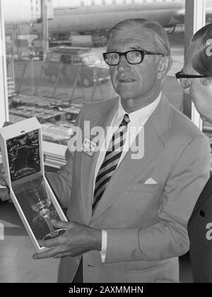 Lieutenant-Colonel Bell-Irving Schiphol Le 19 Avril 1974 Banque D'Images
