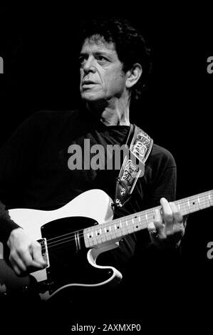 Milan Italie 21/07/2000 , concert live de Lou Reed au parc Idroscalo Banque D'Images