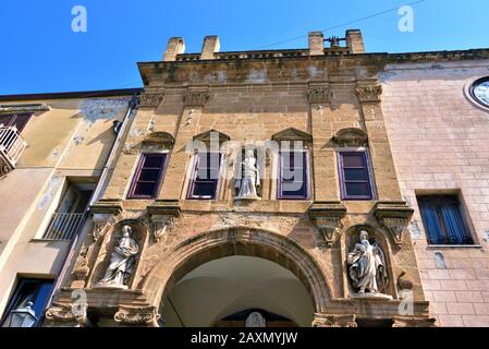 Église de santa maria della Catena construite en 1780 Cefalu Sicile Banque D'Images