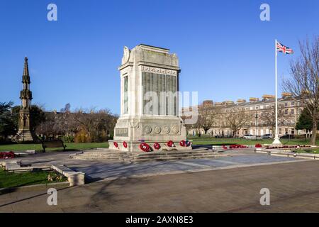 Mémorial De La Seconde Guerre Mondiale, Place Hamilton, Birkenhead Banque D'Images