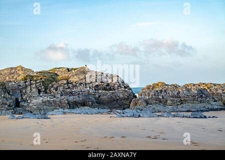 Plage De Culdaff, Péninsule D'Inishowen. Comté De Donegal - Irlande Banque D'Images