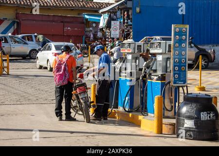 Station De Gaz Uno, Grenade, Nicaragua Banque D'Images