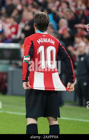 Bilbao, ESPAGNE - 12 février : COUPE DU ROI d'ESPAGNE sémifinal entre l'équipe Ath.Bilbao - Granada cf, à San Mames, Bilbao. 2020/02/12. (Photo de Humberto Bilbao/ crédit: Cordon PRESS/Alay Live News Banque D'Images