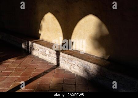 Monastère de Pedralbes, histoire vivante de Barcelone Banque D'Images