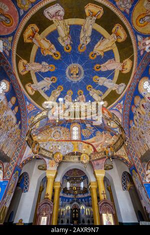 Cathédrale Saint-Jean Vladimir, Hram Svetog Jovana Vladimira, Bar, Monténégro Banque D'Images