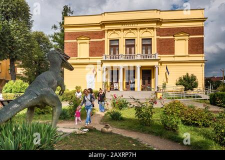 Tyrannosaure rex au Musée d'Histoire naturelle de Sibiu, Transylvanie, Roumanie Banque D'Images