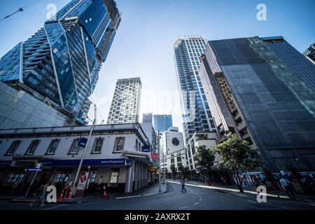 Centre-ville d'Auckland et environs, Nouvelle-Zélande Banque D'Images