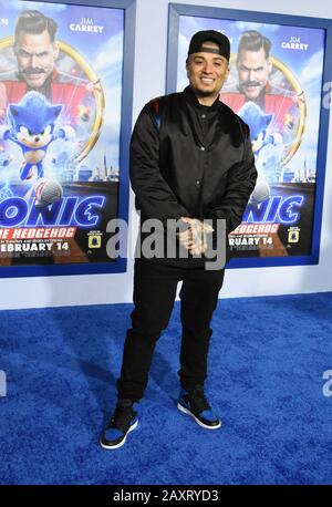 Westwood, Californie, États-Unis 12 février 2020 LGND Paramount Pictures 'sonic The Hedgehog' Special screening le 12 février 2020 au Regency Village Theatre de Westwood, Californie, États-Unis. Photo De Barry King/Alay Live News Banque D'Images