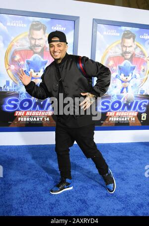 Westwood, Californie, États-Unis 12 février 2020 LGND Paramount Pictures 'sonic The Hedgehog' Special screening le 12 février 2020 au Regency Village Theatre de Westwood, Californie, États-Unis. Photo De Barry King/Alay Live News Banque D'Images