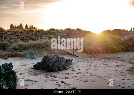 Plage De Culdaff, Péninsule D'Inishowen. Comté De Donegal - Irlande Banque D'Images