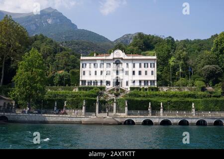 Italie, Lombardie, Lac De Côme : Villa Carlotta À Trémezzo Banque D'Images