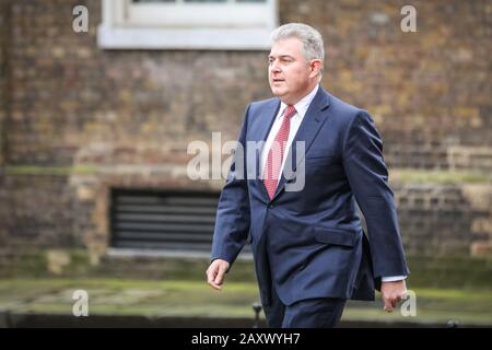 Downing Street, Londres, 13 Février 2020. Brandon Lewis a été nommé nouveau secrétaire d'Irlande du Nord. Crédit: Imagetraceur/Alay Live News Banque D'Images