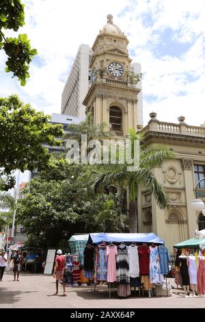 Ancien Bureau De Poste Général (Et Ancien Hôtel De Ville), Rue Pixley Kaseme, Durban, Province De Kwazulu-Natal, Afrique Du Sud, Afrique Banque D'Images