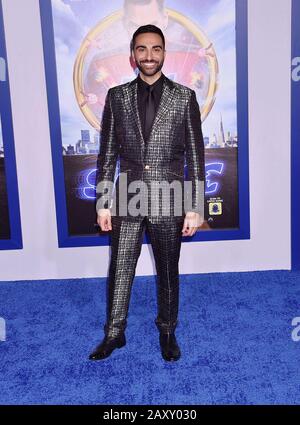 Westwood, CA - 12 FÉVRIER: Lee Majdoub assiste à la projection spéciale de Paramount's 'sonic The Hedgehog' au Regency Village Theatre le 12 février 2020 à Westwood, Californie. Banque D'Images