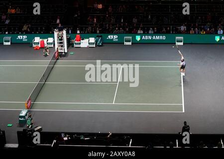 13 février 2020 Rotterdam, Pays-Bas tennis ABN Amro ATP tournoi overzicht Banque D'Images