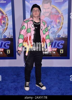 Westwood, CA - 12 FÉVRIER: Sueco l'enfant assiste à la projection spéciale de Paramount's 'Sonic The Hedgehog' au Regency Village Theatre le 12 février 2020 à Westwood, Californie. Banque D'Images