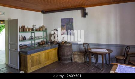 Taprom au Musée Pouldu sur les traces de Gauguin, Clohars-Carnoet, Département Finistère, France Banque D'Images