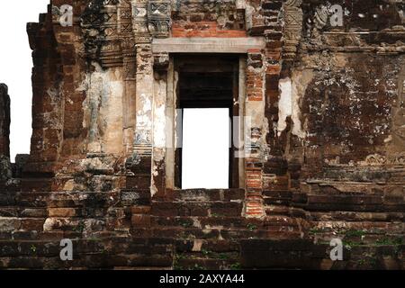 Les Monuments Anciens De Wat Phrasi Rattana Mahathe, Lophburi, Thaïlande Banque D'Images
