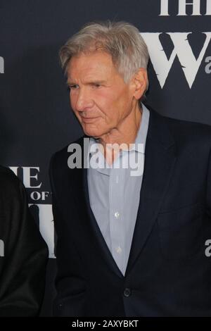 Los Angeles, États-Unis. 13 février 2020. Harrison Ford À La Première Mondiale « The Call Of The Wild » Tenue Au El Capitan Theatre De Los Angeles, Ca, Le 13 Février 2020. Crédit Photo: Joseph Martinez/Picturelux Crédit: Picturelux/The Hollywood Archive/Alay Live News Banque D'Images