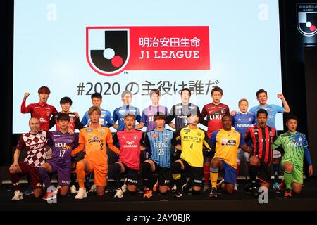 Tokyo, Japon. 14 février 2020. Vue générale Football/Football : Conférence de lancement de la J.LEAGUE 2020 à Tokyo, Japon . Crédit: AFLO SPORT/Alay Live News Banque D'Images