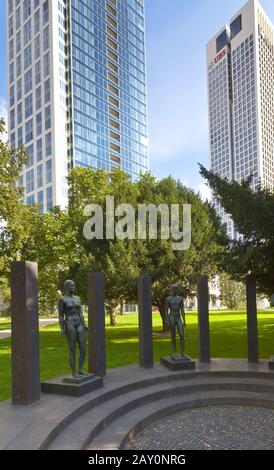 Anneau de statues de G. Kolbe 1954 Banque D'Images