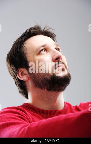Portrait d’homme Banque D'Images