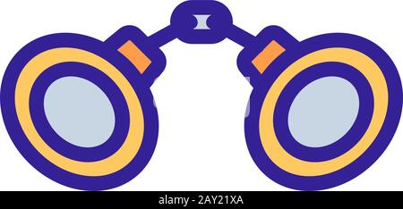 L'icône de menottes vecteur. Illustration symbole contour isolé Illustration de Vecteur