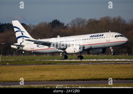 SX-DVT Aegean Airlines Airbus 320-200 Banque D'Images