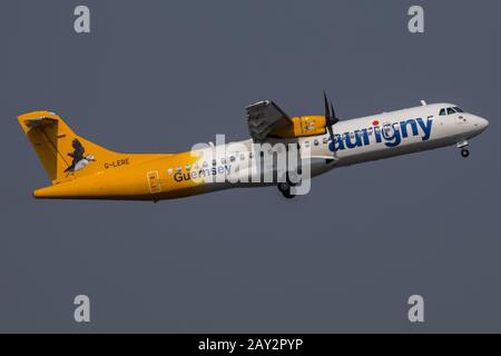 Services Aériens D'Aurigny Banque D'Images