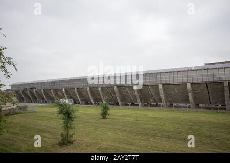 Soute solaire Schalker Verein à Gelsenkirchen, G Banque D'Images