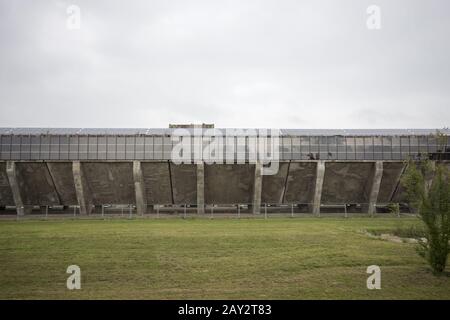 Soute solaire Schalker Verein à Gelsenkirchen, G Banque D'Images