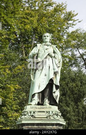 Peter-von-Cornelius-Memorial , Hofgarten Düsseldorf Banque D'Images