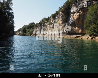 Gorges du verdon, Alpes-de-Haute-Provence, Provence-Alpes-Côte d'Azur, France région du Verdon Banque D'Images