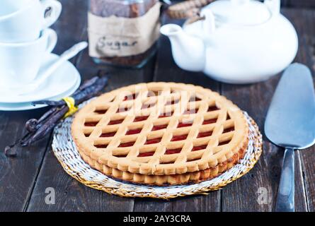 Des cherry pie Banque D'Images