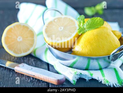 citrons Banque D'Images