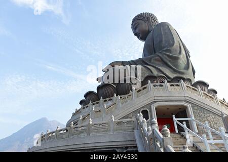 Tian Tan Buddha Banque D'Images