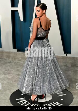 Melissa Barrera assister à la Vanity Fair Oscar Party qui s'est tenue au Wallis Annenberg Center for the Performing Arts à Beverly Hills, Los Angeles, Californie, États-Unis. Photo PA. Date De L'Image : Dimanche 9 Février 2020. Voir l'histoire de l'AP SHOWBIZ Oscars Parties. Crédit photo devrait lire: Ian West/PA Fil Banque D'Images