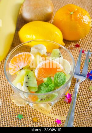 salade de fruits Banque D'Images