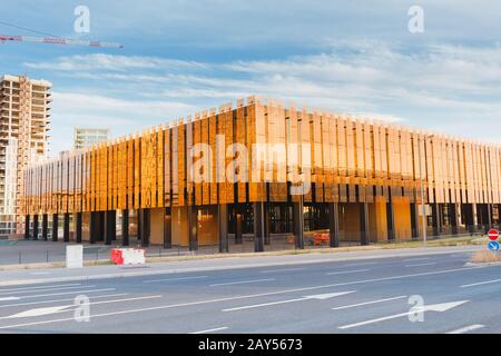 1er août 2019, Luxembourg: Cour de justice de l'Union européenne bâtiment dans le quartier moderne de Luxembourg Banque D'Images