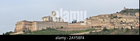 Site Classé Au Patrimoine Mondial De L'Unesco D'Assise - Ombrie, Italie, Europe Banque D'Images