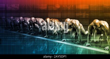 La gestion du rendement Banque D'Images