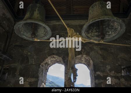 Églises romanes dans le village de Taull dans les Pyrénées espagnoles, XIIe siècle Banque D'Images